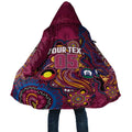 Custom NAIDOC Week Brisbane Lions Cloak Australian Aboriginal Art