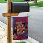 NAIDOC Week Brisbane Lions Garden Flag Australian Aboriginal Art