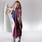 NAIDOC Week Brisbane Lions Hooded Blanket Australian Aboriginal Art