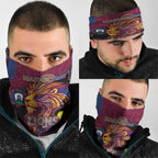 NAIDOC Week Brisbane Lions Neck Gaiter Australian Aboriginal Art