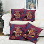 NAIDOC Week Brisbane Lions Pillow Cover Australian Aboriginal Art