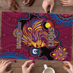 NAIDOC Week Brisbane Lions Puzzle Australian Aboriginal Art