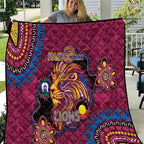 NAIDOC Week Brisbane Lions Quilt Australian Aboriginal Art