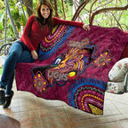 NAIDOC Week Brisbane Lions Quilt Australian Aboriginal Art