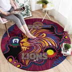 NAIDOC Week Brisbane Lions Round Carpet Australian Aboriginal Art