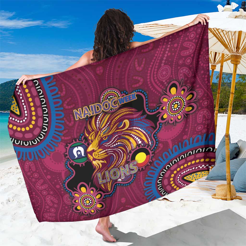 NAIDOC Week Brisbane Lions Sarong Australian Aboriginal Art