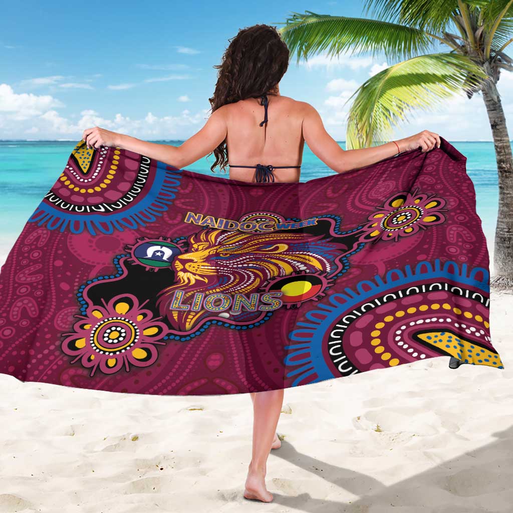 NAIDOC Week Brisbane Lions Sarong Australian Aboriginal Art