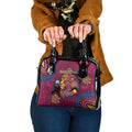 NAIDOC Week Brisbane Lions Shoulder Handbag Australian Aboriginal Art