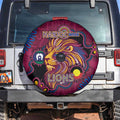 NAIDOC Week Brisbane Lions Spare Tire Cover Australian Aboriginal Art
