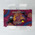 NAIDOC Week Brisbane Lions Tablecloth Australian Aboriginal Art