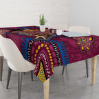 NAIDOC Week Brisbane Lions Tablecloth Australian Aboriginal Art