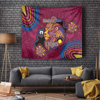 NAIDOC Week Brisbane Lions Tapestry Australian Aboriginal Art