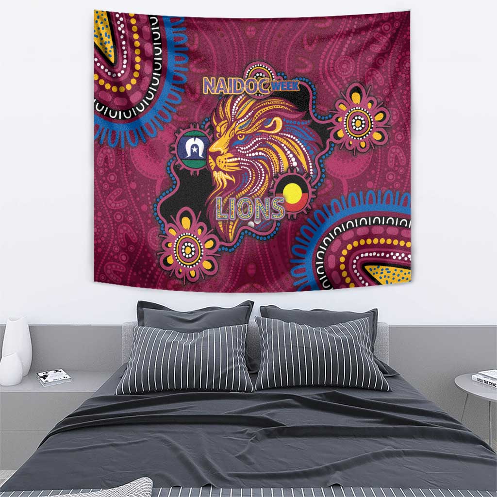 NAIDOC Week Brisbane Lions Tapestry Australian Aboriginal Art