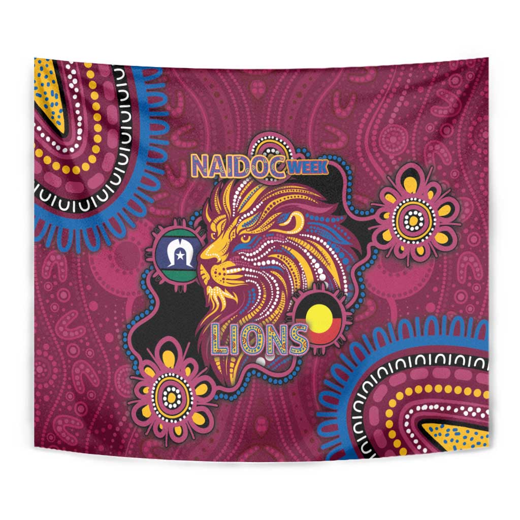 NAIDOC Week Brisbane Lions Tapestry Australian Aboriginal Art