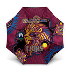 NAIDOC Week Brisbane Lions Umbrella Australian Aboriginal Art