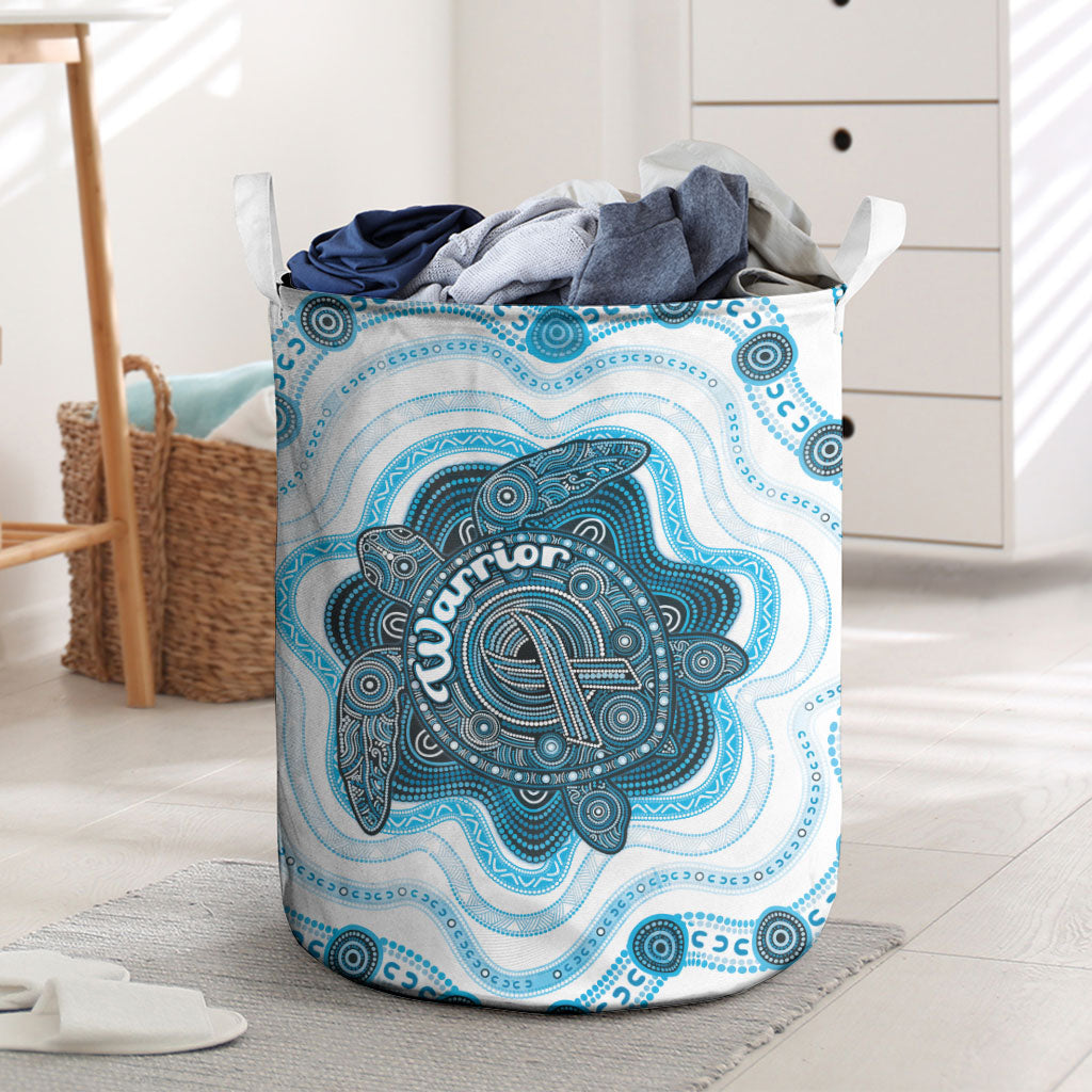 Prostate Cancer Awareness Month Laundry Basket Warrior Ribbon Turtle Dot Art Pattern