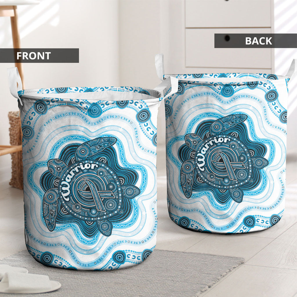 Prostate Cancer Awareness Month Laundry Basket Warrior Ribbon Turtle Dot Art Pattern