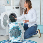 Prostate Cancer Awareness Month Laundry Basket Warrior Ribbon Turtle Dot Art Pattern