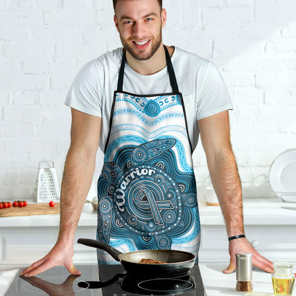 Prostate Cancer Awareness Month Apron Warrior Ribbon Turtle Dot Art Pattern
