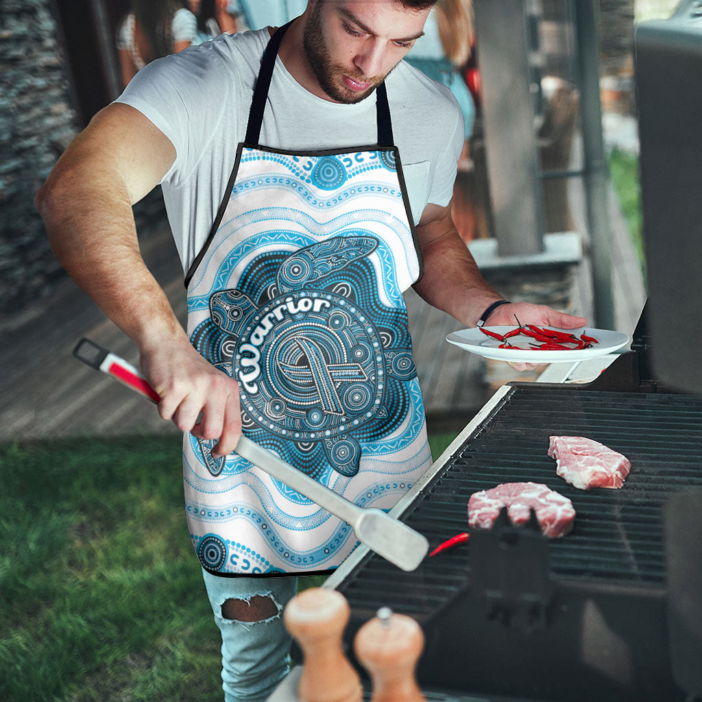 Prostate Cancer Awareness Month Apron Warrior Ribbon Turtle Dot Art Pattern