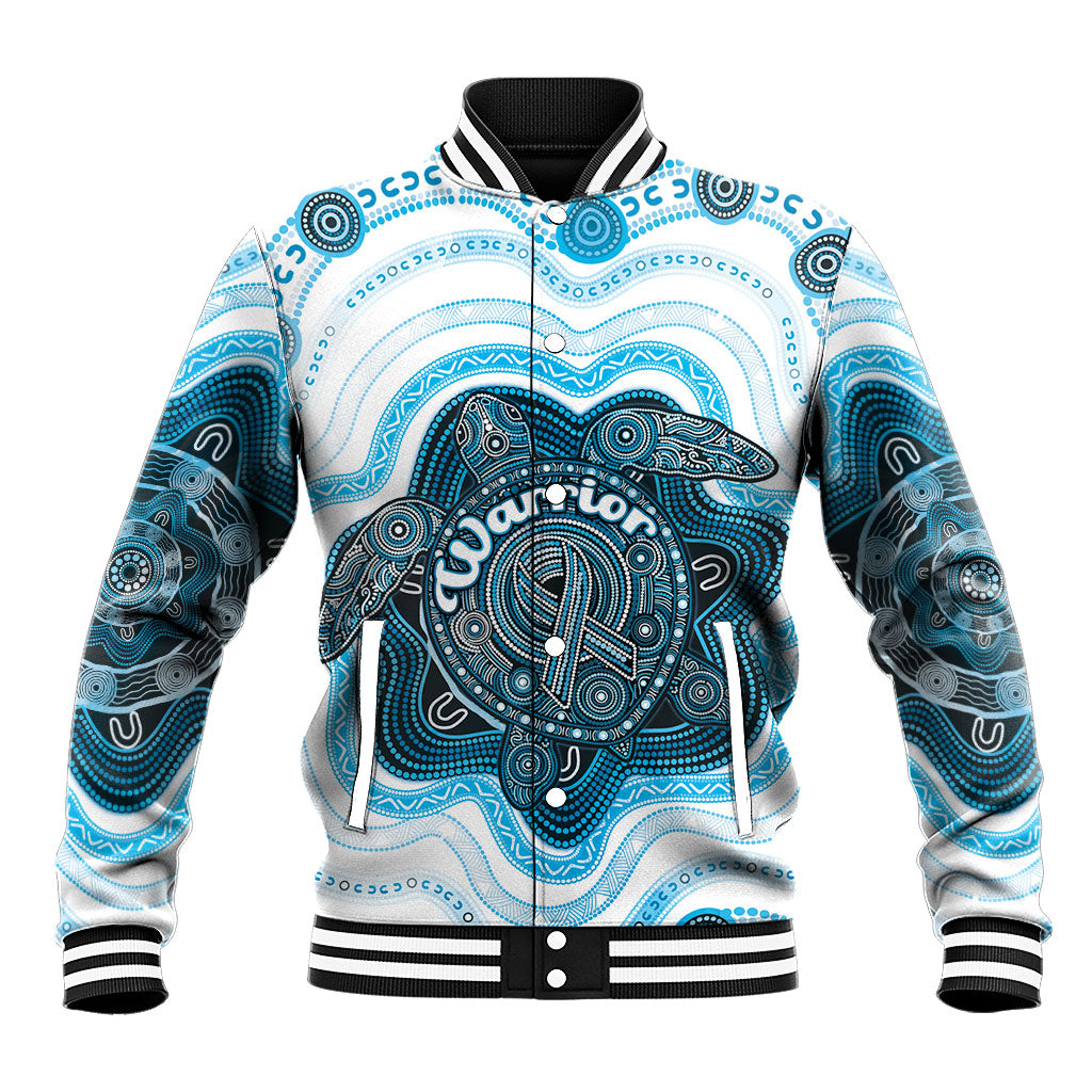 Personalised Prostate Cancer Awareness Month Baseball Jacket Warrior Ribbon Turtle Dot Art Pattern