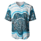Personalised Prostate Cancer Awareness Month Baseball Jersey Warrior Ribbon Turtle Dot Art Pattern