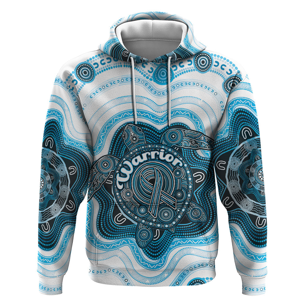 Personalised Prostate Cancer Awareness Month Hoodie Warrior Ribbon Turtle Dot Art Pattern