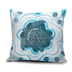 Prostate Cancer Awareness Month Pillow Cover Warrior Ribbon Turtle Dot Art Pattern