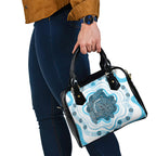 Prostate Cancer Awareness Month Shoulder Handbag Warrior Ribbon Turtle Dot Art Pattern