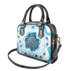 Prostate Cancer Awareness Month Shoulder Handbag Warrior Ribbon Turtle Dot Art Pattern