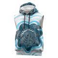 Personalised Prostate Cancer Awareness Month Sleeveless Hoodie Warrior Ribbon Turtle Dot Art Pattern