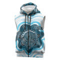 Personalised Prostate Cancer Awareness Month Sleeveless Zip Hoodie Warrior Ribbon Turtle Dot Art Pattern