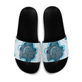 Prostate Cancer Awareness Month Slide Sandals Warrior Ribbon Turtle Dot Art Pattern
