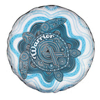 Prostate Cancer Awareness Month Spare Tire Cover Warrior Ribbon Turtle Dot Art Pattern