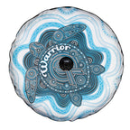 Prostate Cancer Awareness Month Spare Tire Cover Warrior Ribbon Turtle Dot Art Pattern