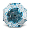 Prostate Cancer Awareness Month Umbrella Warrior Ribbon Turtle Dot Art Pattern