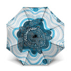 Prostate Cancer Awareness Month Umbrella Warrior Ribbon Turtle Dot Art Pattern