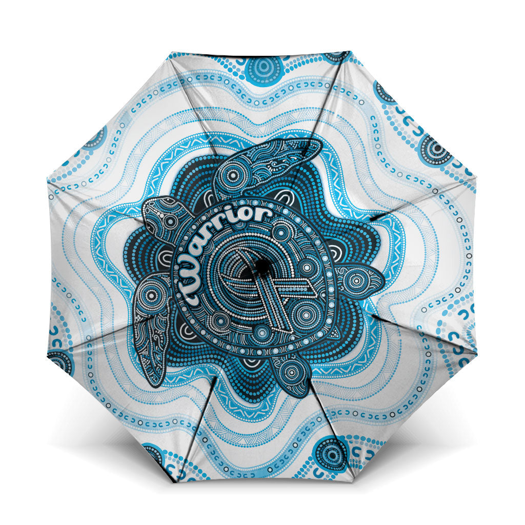 Prostate Cancer Awareness Month Umbrella Warrior Ribbon Turtle Dot Art Pattern