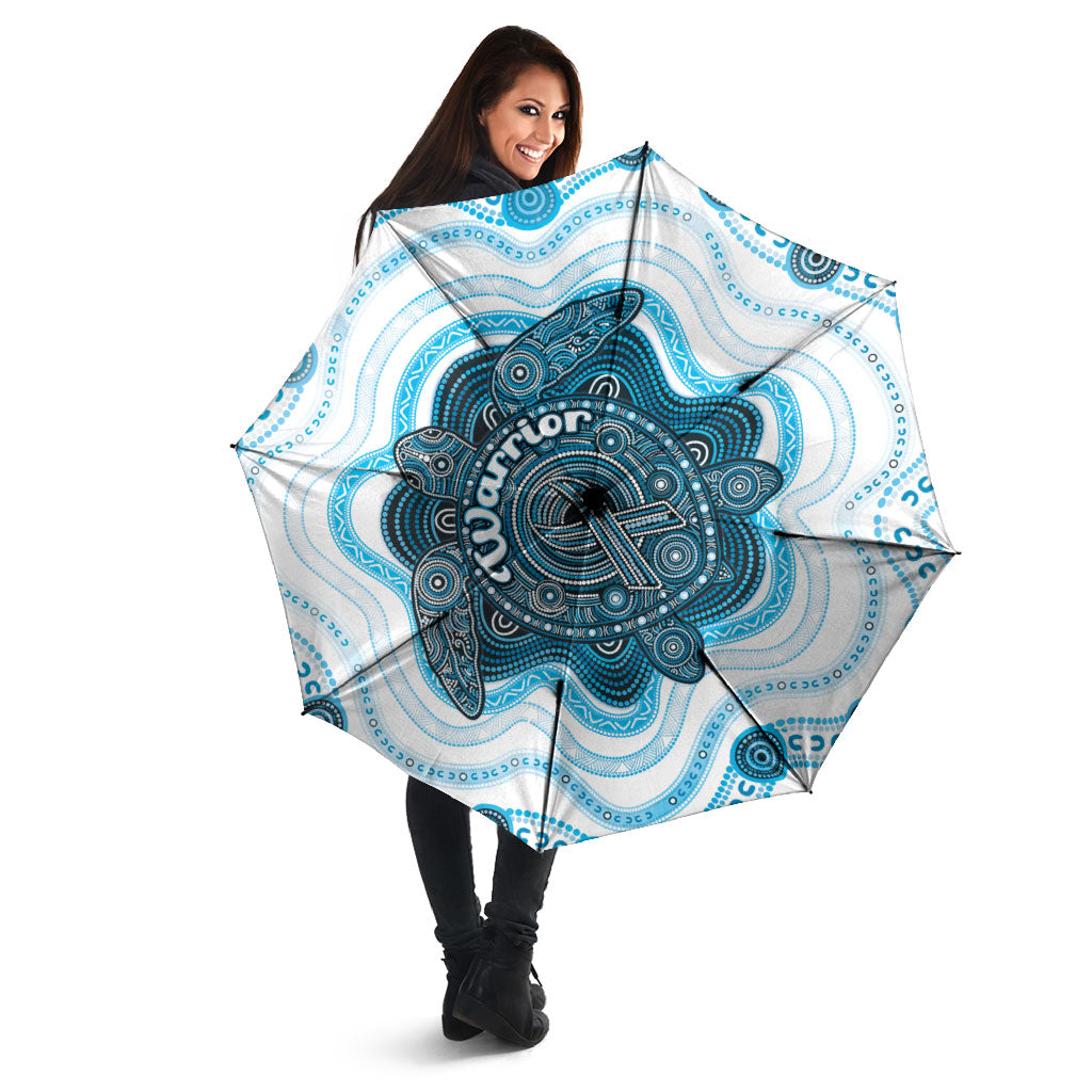 Prostate Cancer Awareness Month Umbrella Warrior Ribbon Turtle Dot Art Pattern