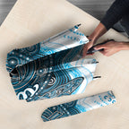 Prostate Cancer Awareness Month Umbrella Warrior Ribbon Turtle Dot Art Pattern