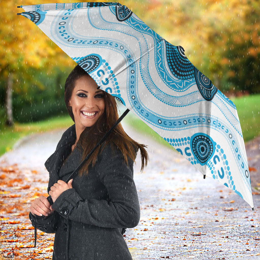 Prostate Cancer Awareness Month Umbrella Warrior Ribbon Turtle Dot Art Pattern
