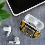 Aotearoa Ngati Whatua AirPods Case Maori Tribal Gold Paua Shell Pattern