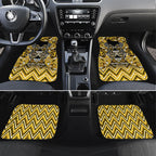 Aotearoa Ngati Whatua Car Mats Maori Tribal Gold Paua Shell Pattern