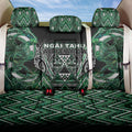 Aotearoa Ngai Tahu Back Car Seat Cover Maori Tribal Dark Green Paua Shell Pattern