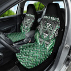 Aotearoa Ngai Tahu Car Seat Cover Maori Tribal Dark Green Paua Shell Pattern