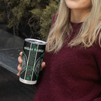 Aotearoa Ngai Tahu Tumbler Cup Maori Tribal Dark Green Paua Shell Pattern