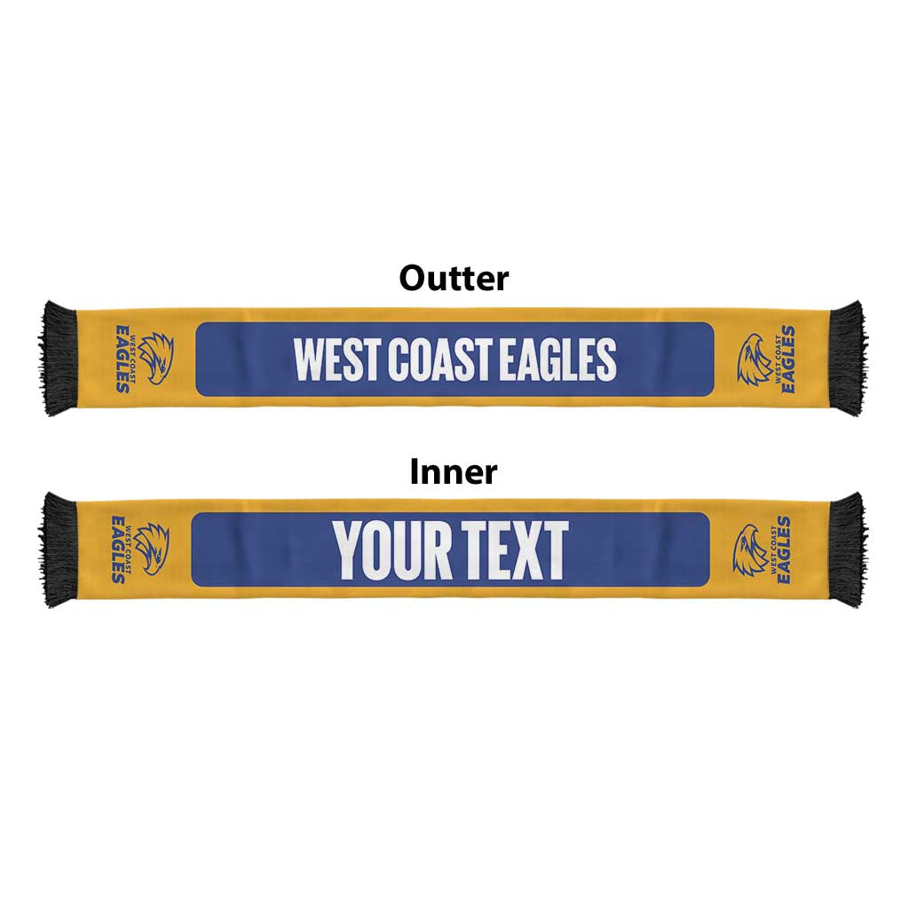Eagles Football Personalised Ruffneck Scarf 2026 Go Champions