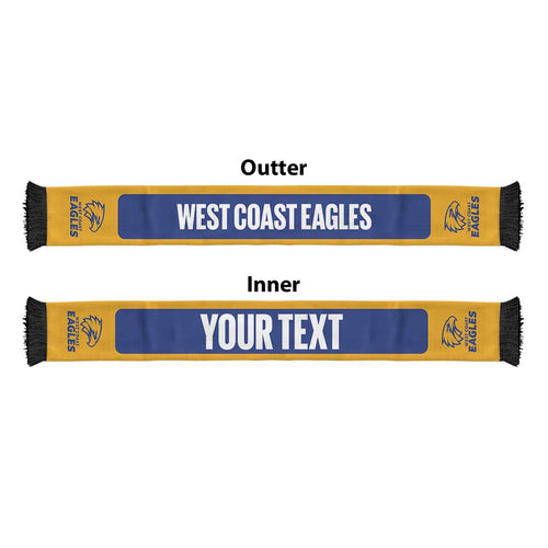 Eagles Football Personalised Ruffneck Scarf 2026 Go Champions