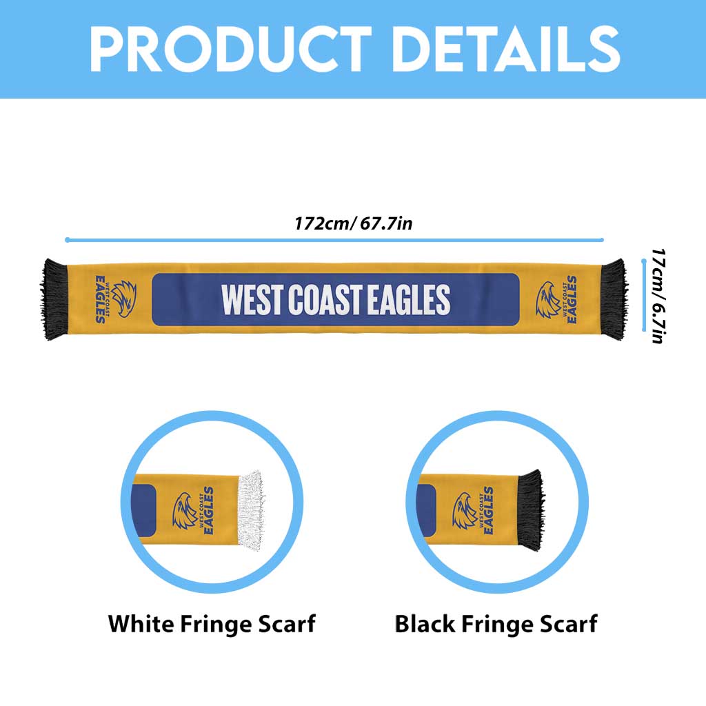 Eagles Football Personalised Ruffneck Scarf 2026 Go Champions