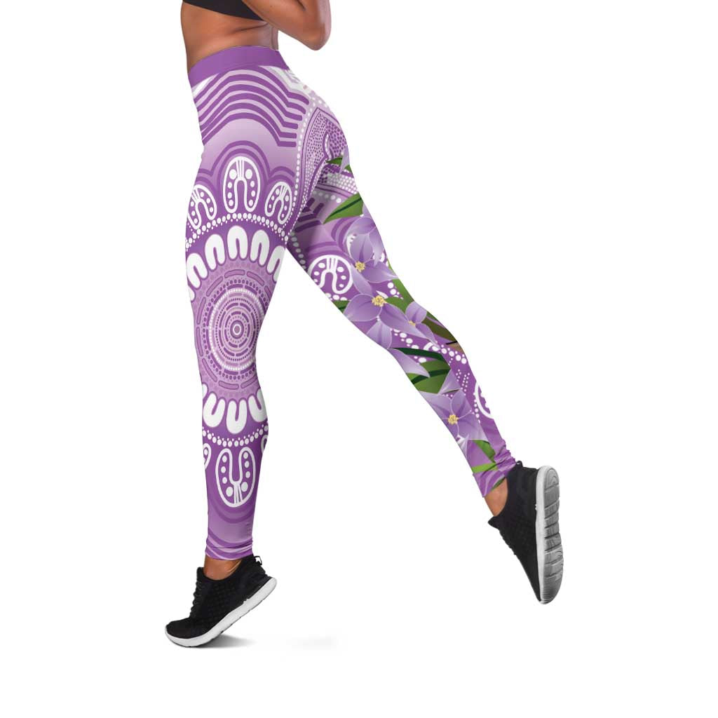 Epilepsy Awareness Budgerigar Australia Leggings Budgie Purple Ribbon Boronia Aboriginal - Aussie Hoodie